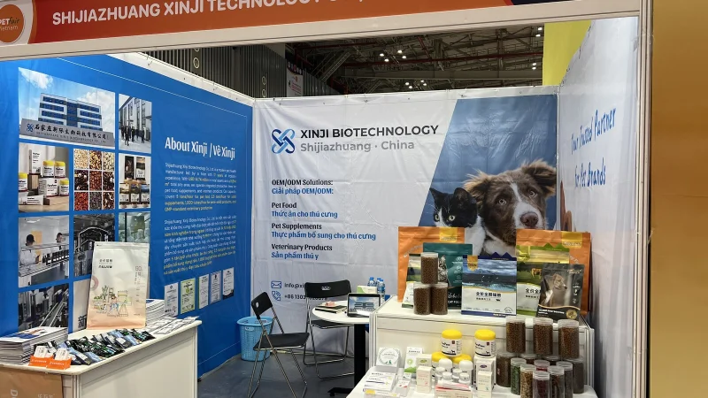 Buyer Indonesia meninjau pilihan supplier pet food dan kategori produk
